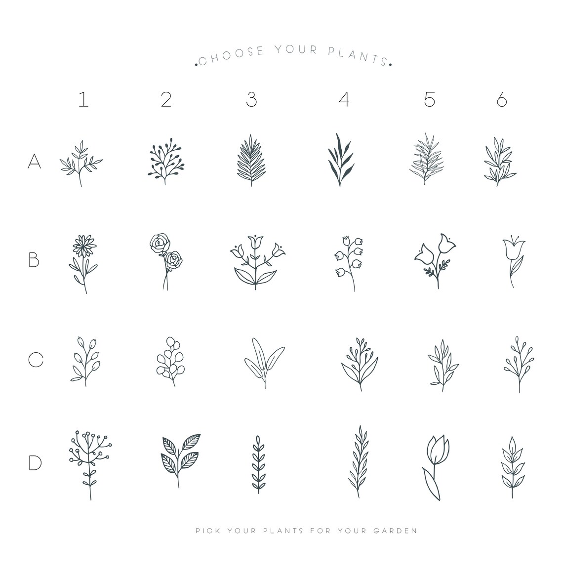 Botanical Family Print Botanical Print Gifts for the Family Etsy