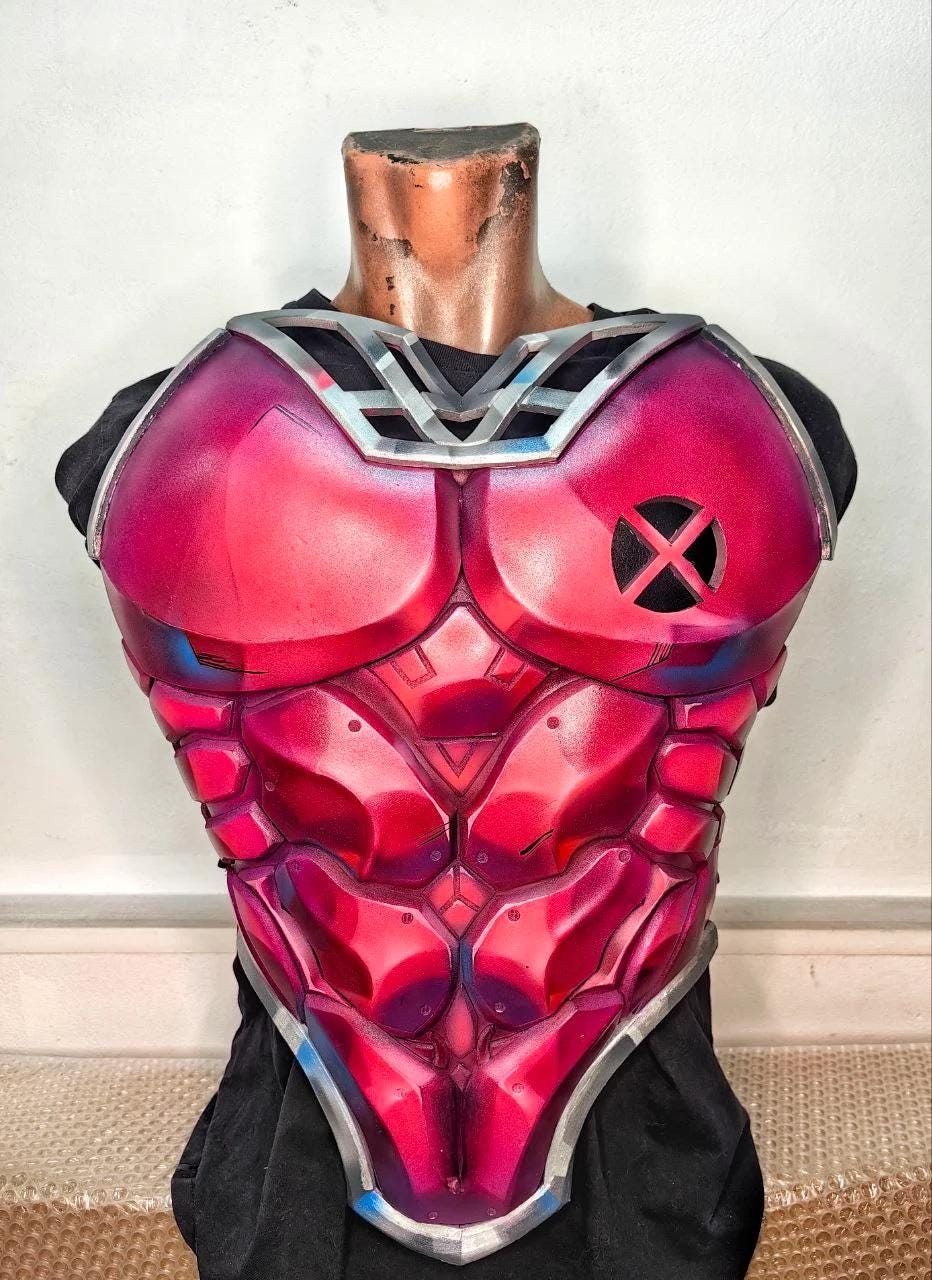 Gambit-Inspired Armor Chest