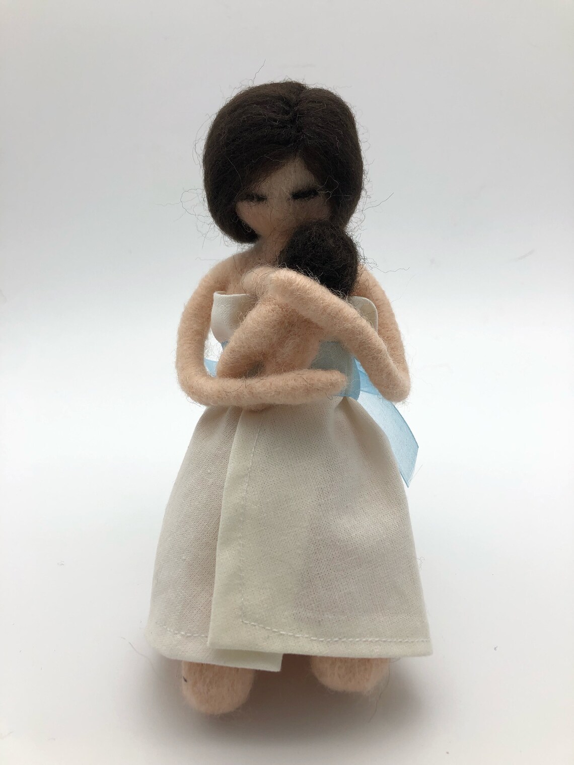 Pregnant Doll Giving Birth With Her Midwife Handmade in Carded Etsy