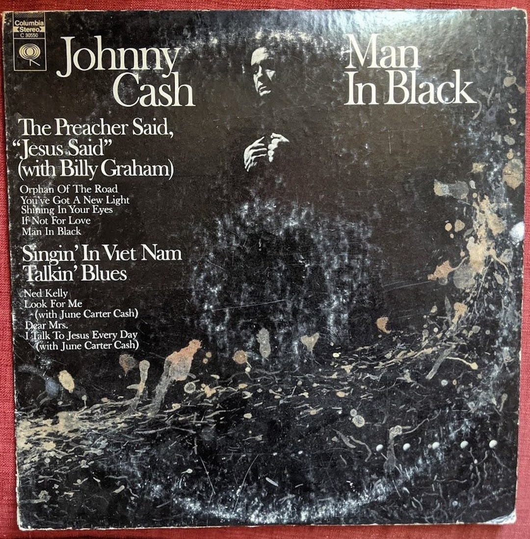 欧LP Johnny Cash Man In Black (Crystal Clear Vinyl) MOVLP3387CLEARV Music On Vinyl 未開封 /00260 Johnny Cash – Man In Black – Vinyl (LP, Album), 1971