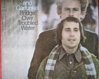Simon and Garfunkel Bridge Over Troubled Water Record Album LP Vinyl Classic Rock
