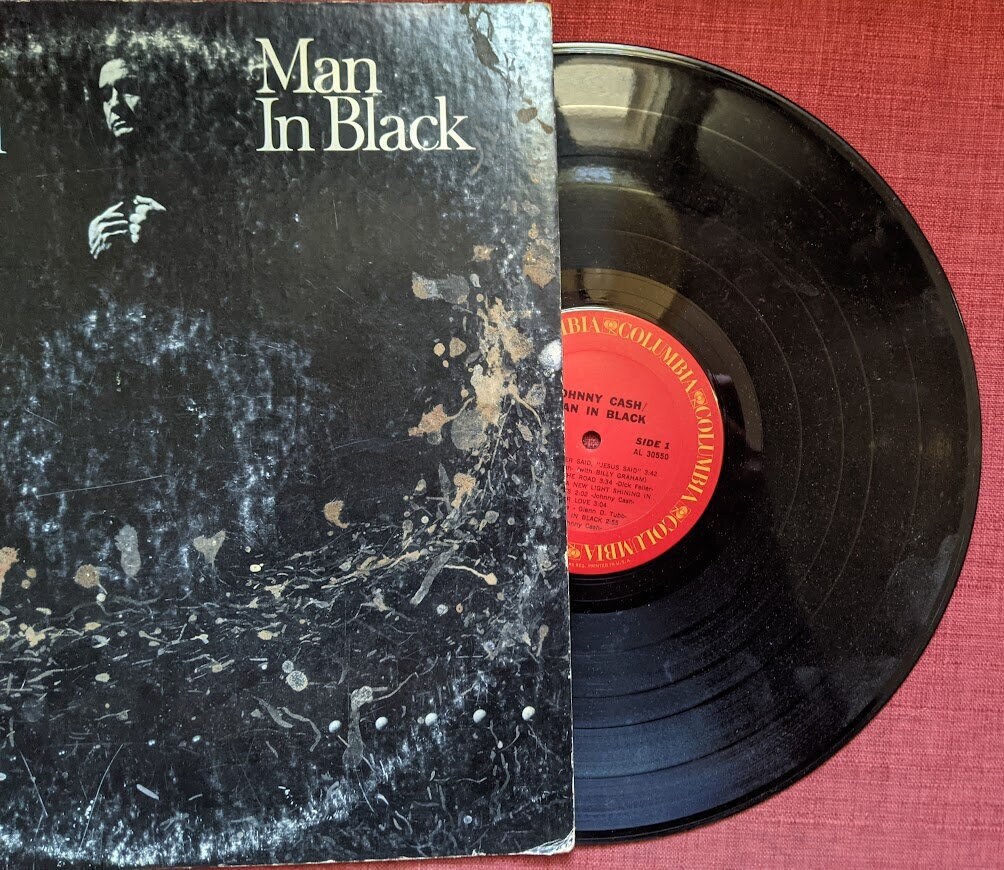 欧LP Johnny Cash Man In Black (Crystal Clear Vinyl) MOVLP3387CLEARV Music On Vinyl 未開封 /00260 Johnny Cash - Man In Black - Limited 180-Gram Crystal Clear