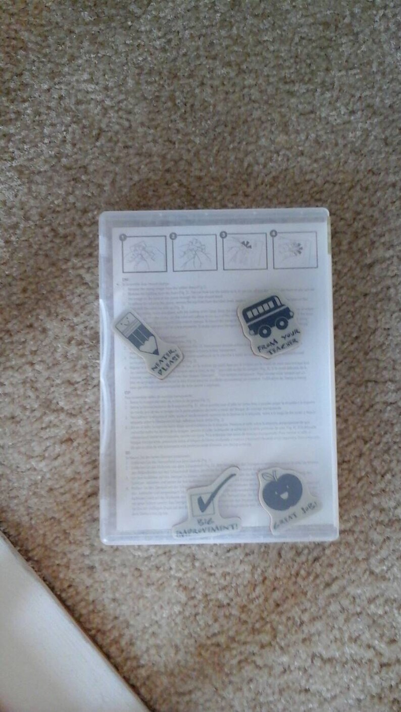 Stamp Set From Your Teacher Stampin/' Up