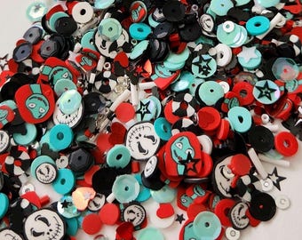 Jack & Sally Nightmare Confetti Mix #5