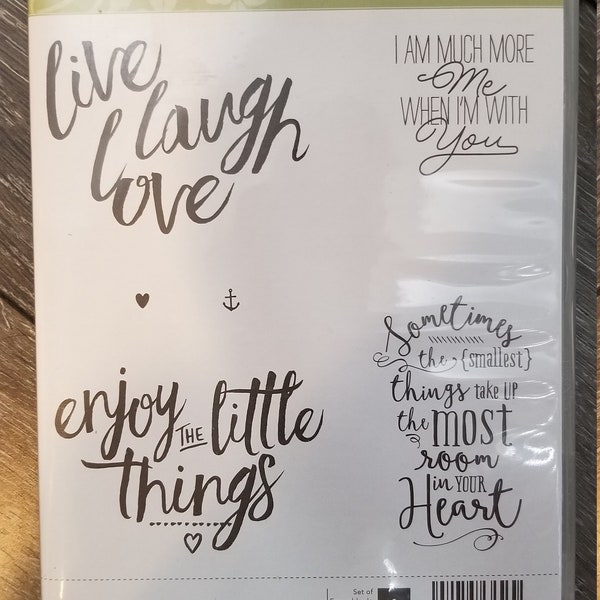 Stampin' Up! Layering Love stamp set