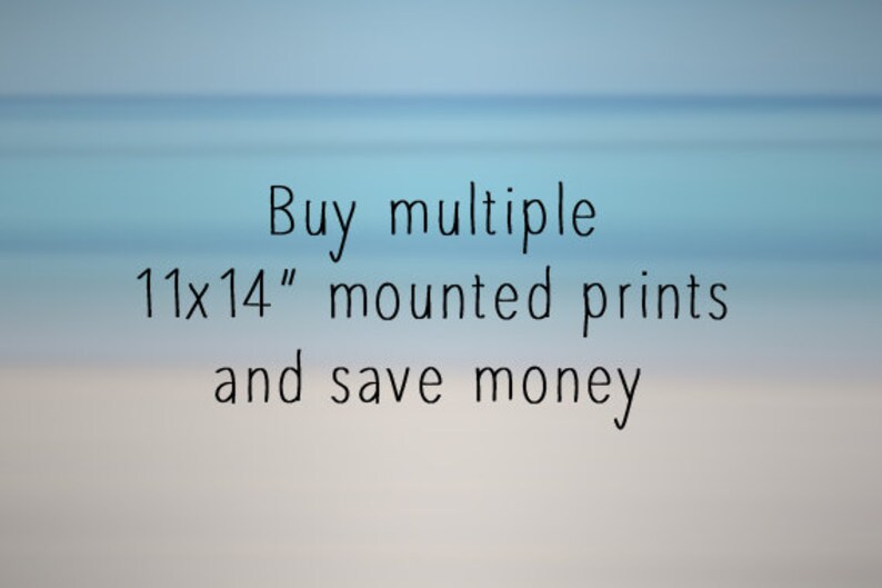 Prints Offer- Buy multiple 11x14" mounted prints, save mone
