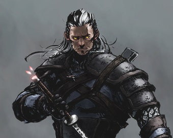 Samurai Geralt of Rivia