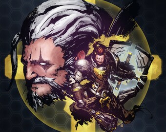 Brigitte overwatch | Etsy Brigitte Lindholm OVERWATCH Body pillow