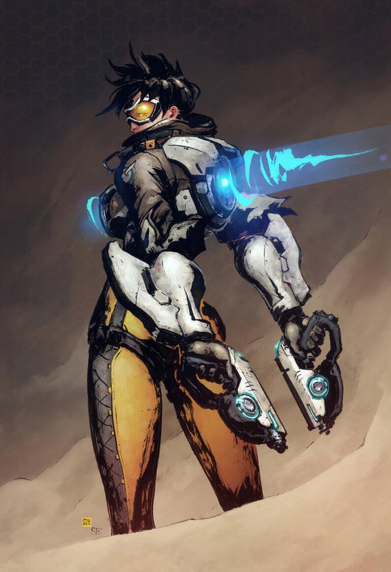 Tracer Overwatch | Etsy
