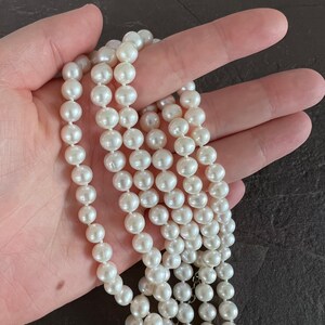 Monaco Stunning Three Strand Freshwater Pearl Choker - Etsy