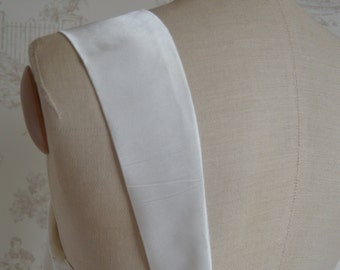 Bretelles mariée satin ivoire Manches amovibles Manches de robe de mariée détachable