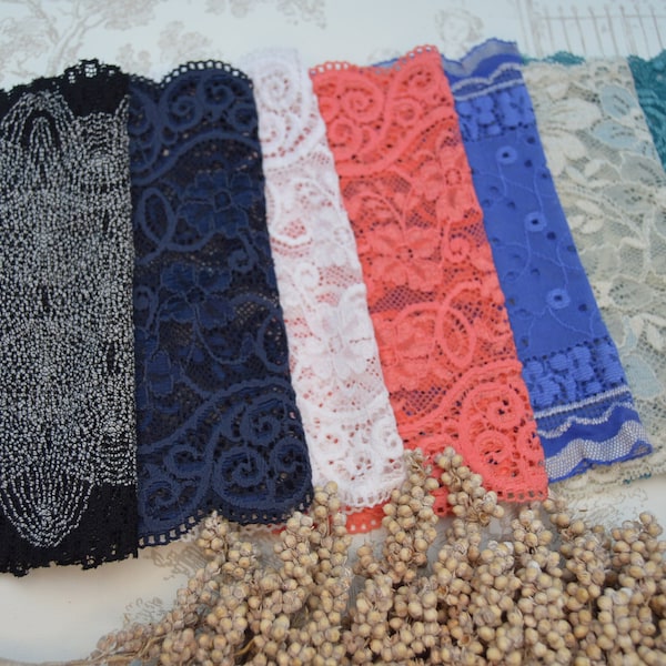 Gray lace cuffs Wristbands Petrol lace bracelets black lace tattoo cover women's splint color of your choice