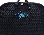 Quilted Garment Bag Travel Luggage Carrier Case Formal Attire Protection  Cover Hanging Storage Monogrammed Personalized Dress Wedding - Etsy