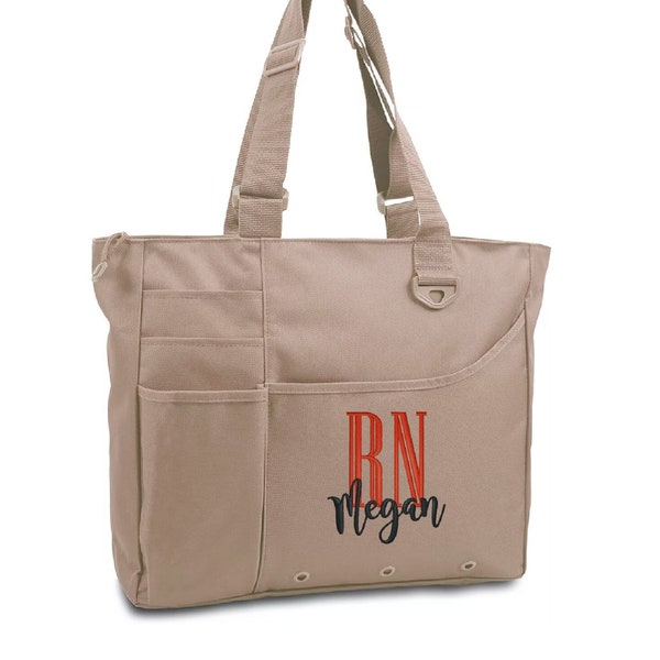 Nurse Gift Work Bag - RN Work Tote - Gift for Nurse Graduation - Nurse Gift rn cna lvn lpn da nicu cc care - Dental bag - medical work tote