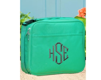 Personalized Kids Lunch Box Monogrammed Bag Personalized Girls Lunchbox School Gift Idea Back to School Bag Monogrammed School Supplies