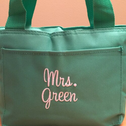 Personalized Insulated TEACHER Lunch Tote Etsy