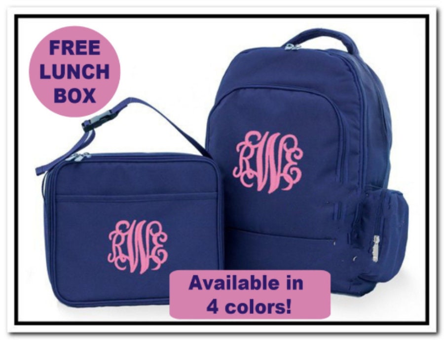 boy backpack and lunch boxes set