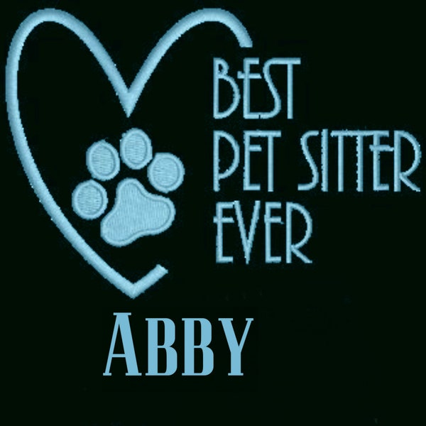 Pet Sitter Tote Bag - Dog Walker Tote - Doggie Daycare Gift - Day Camp Bag - Petsitter Gift - Dog Sitter Thank You Gift - Dog Sitter Gift