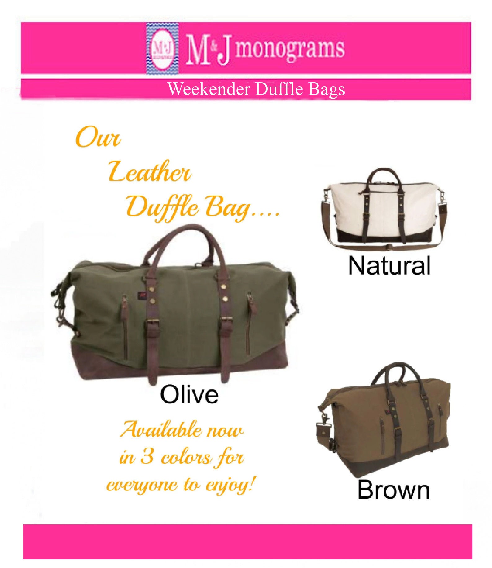 Weekender Travel Bag Personalized Mens Leather Bag Canvas Etsy