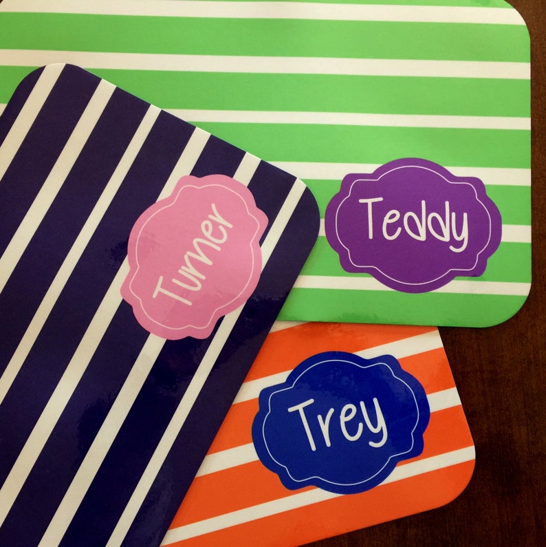 Custom Children's Placemat Design Your Own Placemat Etsy