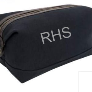 Monogrammed Men&#39;s Shaving Kit - Men&#39;s Toiletry Bag - Monogrammed Men&#39;s Bag - Groomsmen Gift - Shave Kit - Dopp Kit