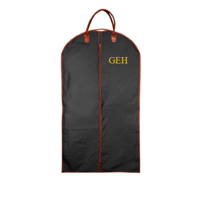 Personalized Men&#39;s Garment Bag Monogrammed Hanging Bag | Etsy