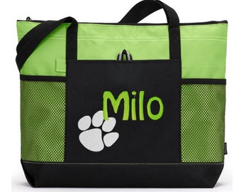 Personalized Pet Bag - Pet Tote - Dog Bag  Carrier - Etsy Bestseller - Dog Travel Bag - Durable Dog Bag - Dog Owner - Travel Bag