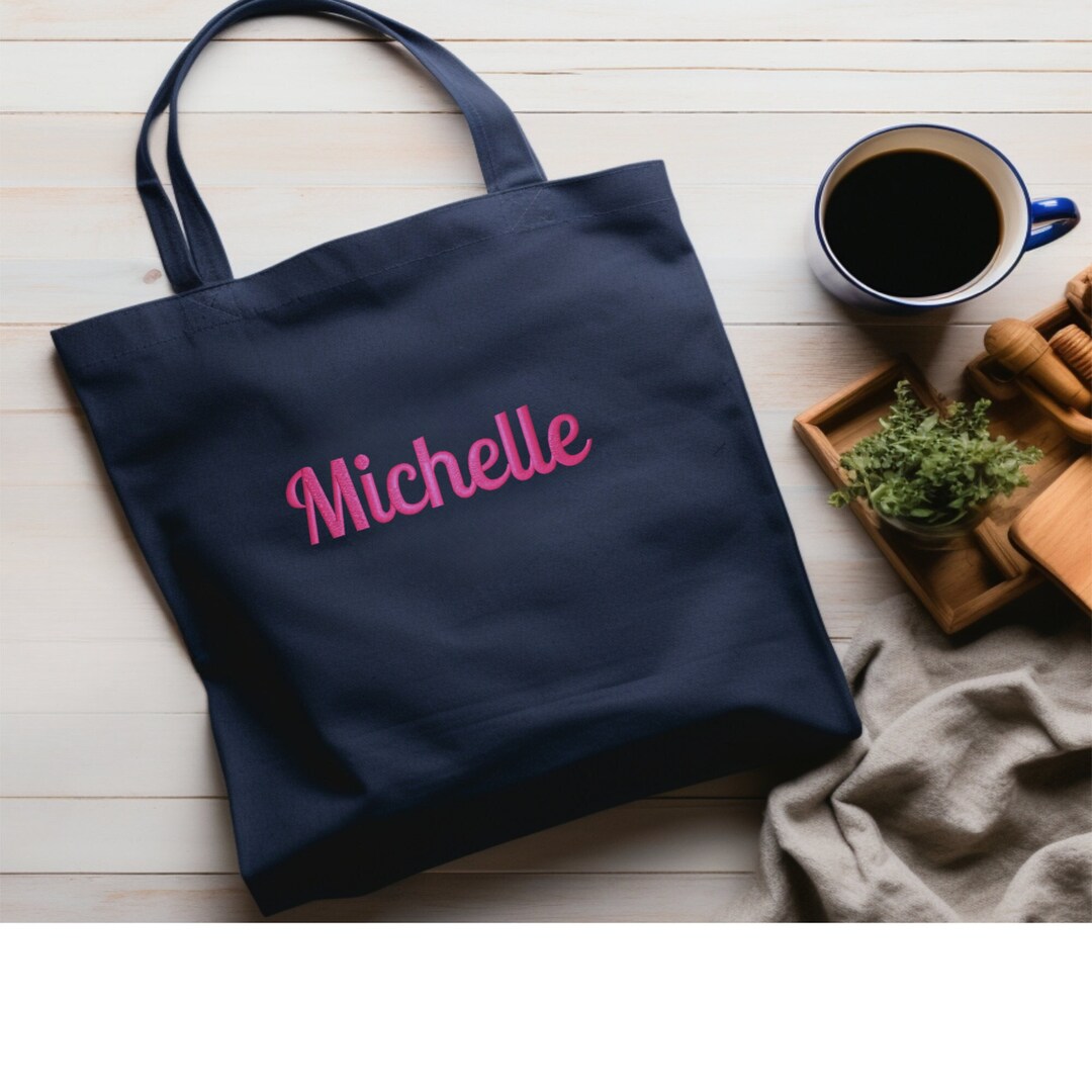 Personalized Bridesmaid Tote Bag Gift Thank You Coworker Gift Library ...