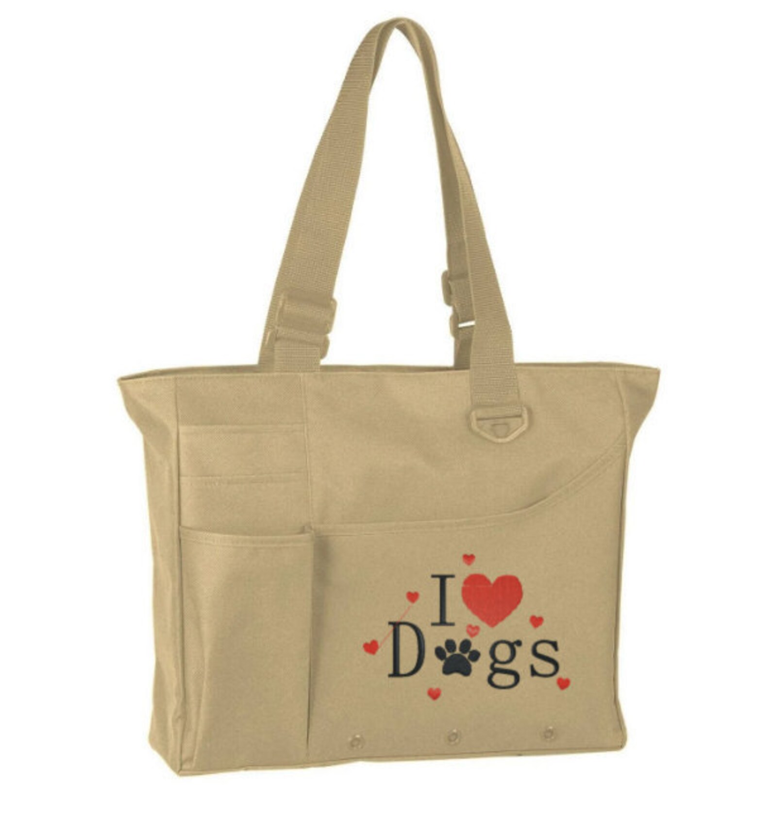I Love Dogs Personalized Pet Bag Sac de chien durable Etsy