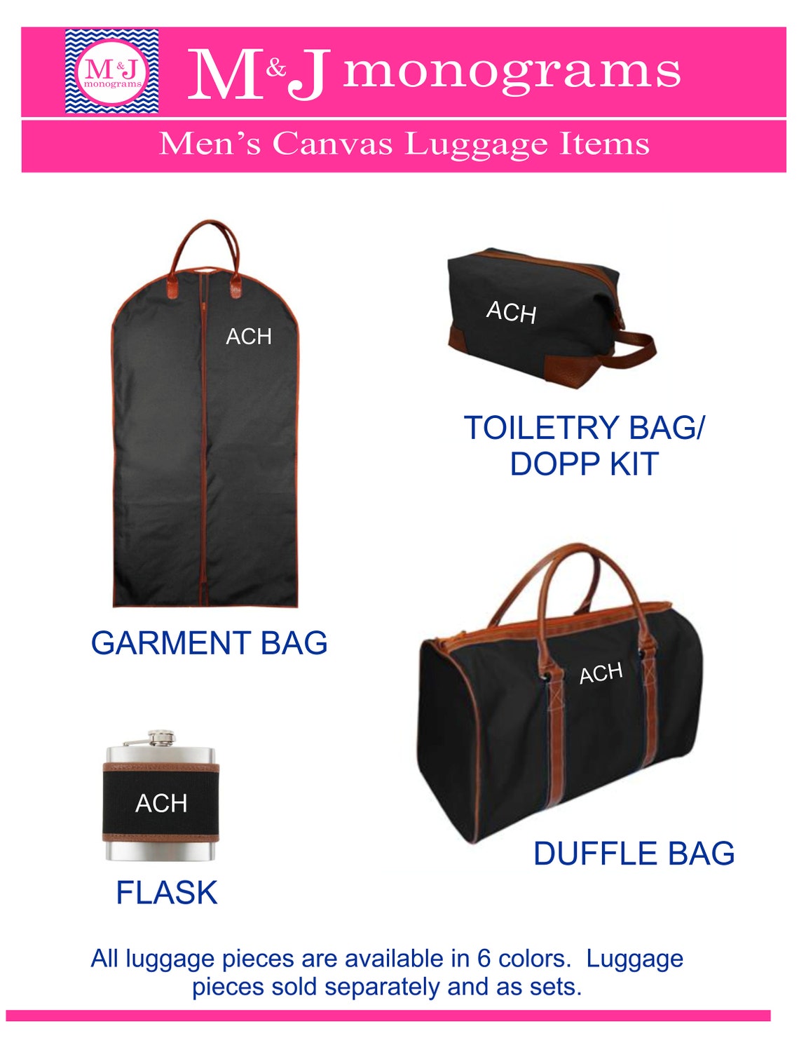 Personalized Men's Garment Bag Monogrammed Hanging Bags Etsy