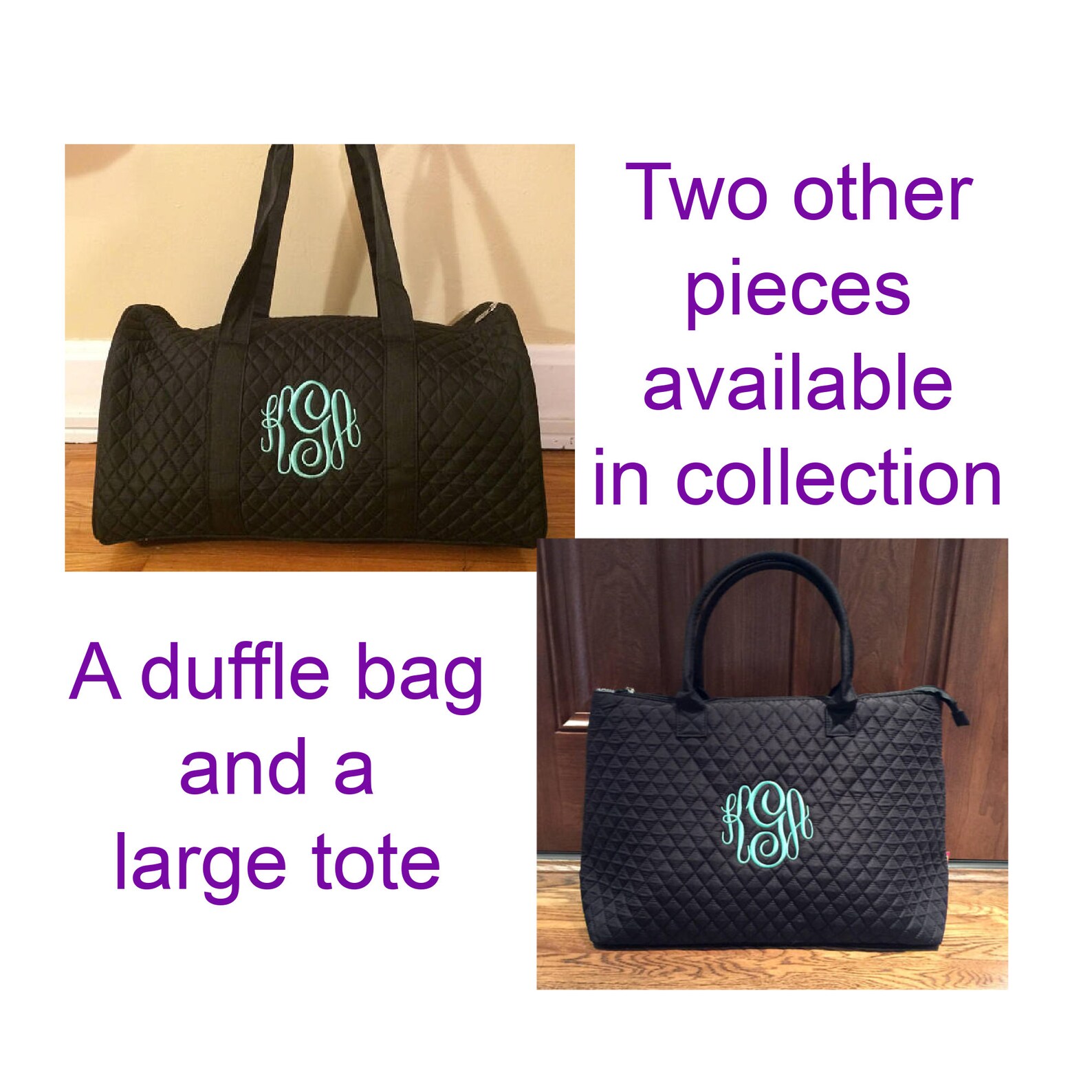 Quilted Garment Bag Monogrammed Garment Bag Personalized Etsy