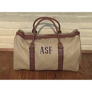 monogrammed duffle bags for guys