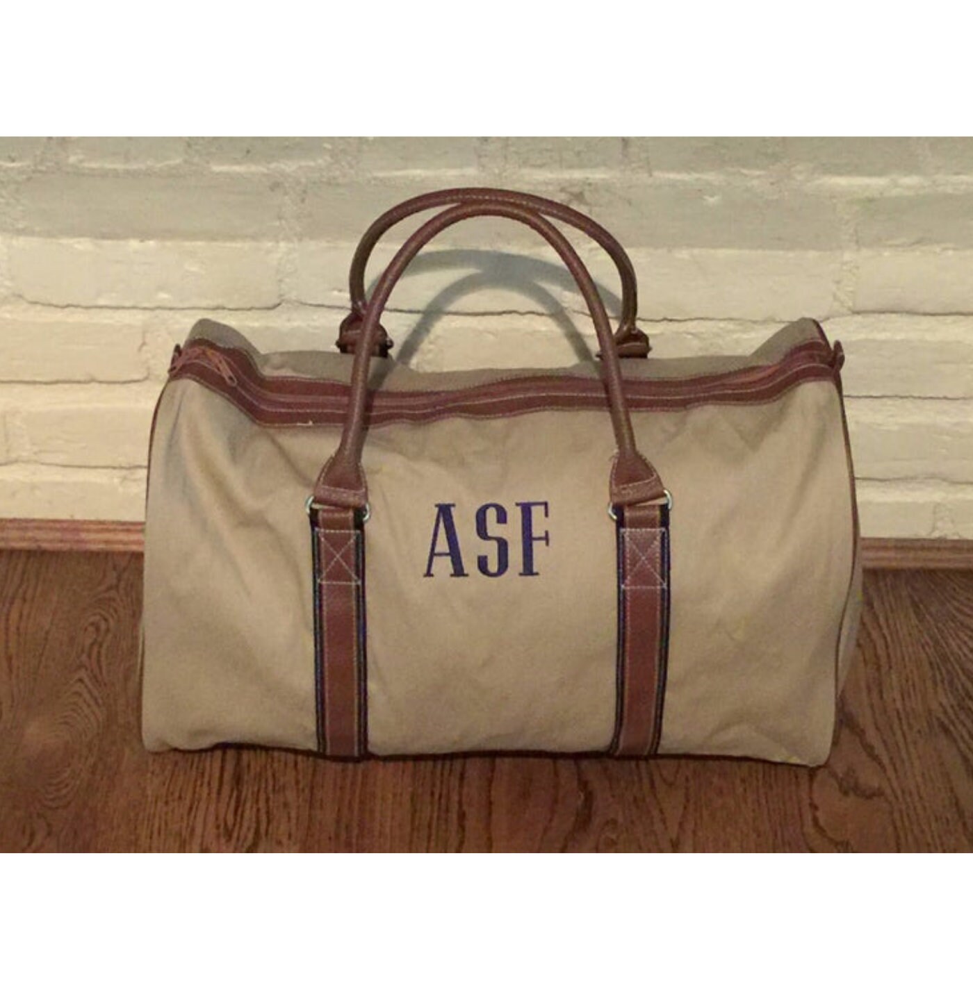 Personalized Men's Duffle Bag Monogrammed Duffle Bag Etsy