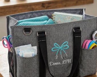 Personalized Nurse Graduate Tote Bag RN Gift Nursing School Student Graduation Gift Nurse Graduate Registered Nurse Staff bsn healthcare