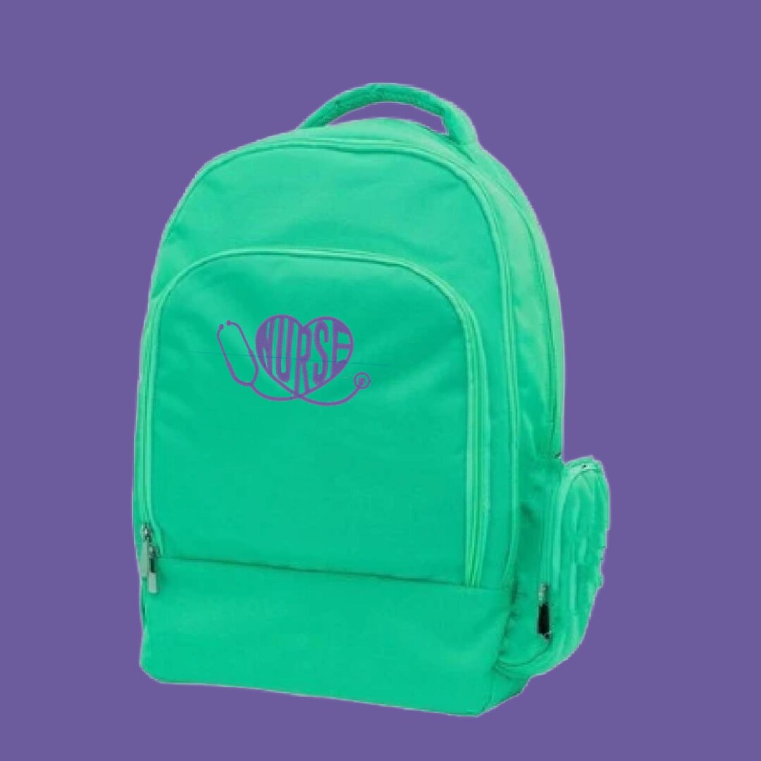 Heart Nurse Backpack for RN Work Bag Hospital Tote for Medical Workers ...