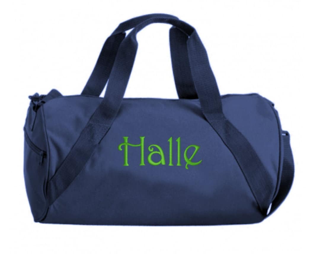 Monogrammed Kids Duffle Personalized Kid's Duffle Bag Etsy