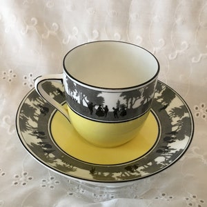 FOLEY SILHOUETTE  Pattern - TEACUP and Saucer Set