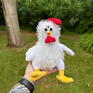 CHICKEN Furby-Inspired Oddbody | OOAK Collectible Plushie| BoneBurrow