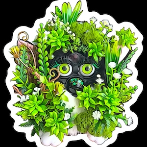 Die geschnittenen Vinyl-Aufkleber | Greenwood Custom Furby Design | Knochenbau | NICHT AII