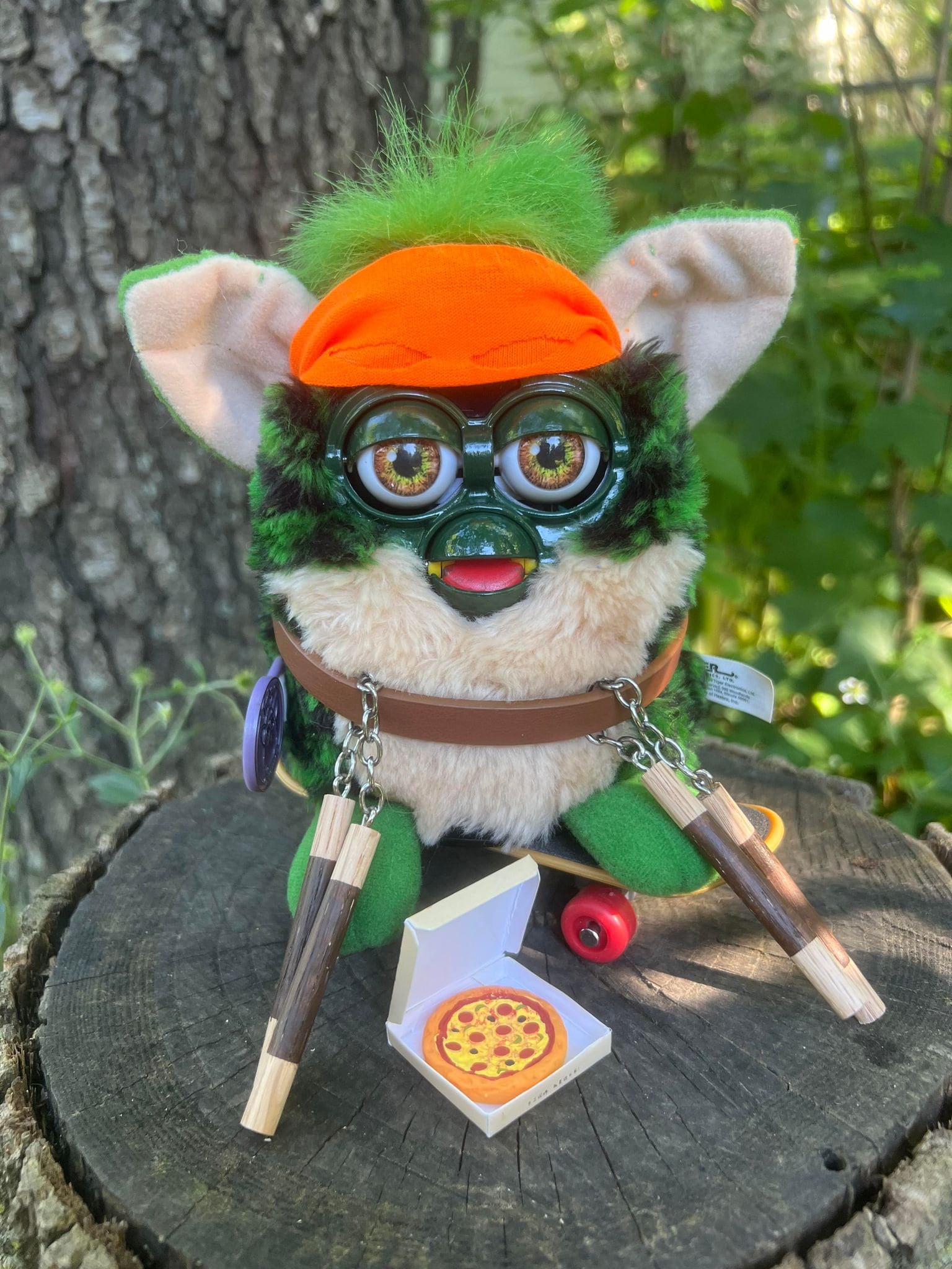 FURBY人形未使用 ヴィンテージ物 Vintage Pink White Furby 1990s Tested and Works with Tags by Tiger