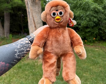 Beanie Buddy Bongo | Furby-Inspired Oddbody | OOAK Collectible Plushie| BoneBurrow