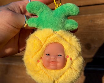 PINEAPPLE Mutant Doll Plushie Keychain |  | Lababy | BoneBurrow