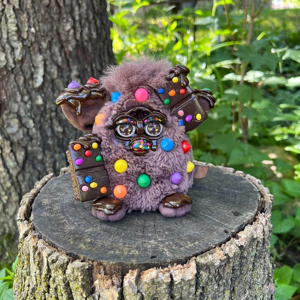 Vintage Furby Baby 2005 | Tiger Electronics | Cosmic Brownie Furby Baby | BoneBurrow | WORKING