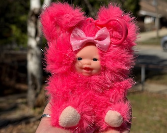 Mutant Doll Plushie Keychain | Lababy | BoneBurrow