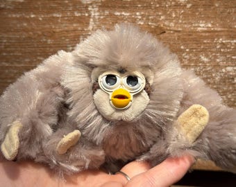 Sloth Furby-Inspired Oddbody | OOAK Collectible Plushie | BoneBurrow
