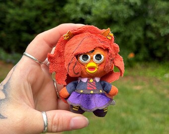 Monster High | Furby-Inspired Oddbody | OOAK Collectible Plushie | BoneBurrow