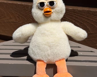 Chick | Furby-Inspired Oddbody | OOAK Collectible Plushie| BoneBurrow
