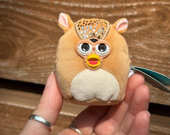 Squishmallow Armadillo | Furby-Inspired Oddbody | OOAK Collectible Plushie | BoneBurrow