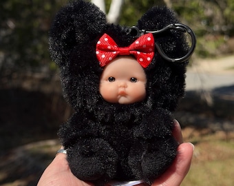Mutant Doll Plushie Keychain | Lababy | BoneBurrow