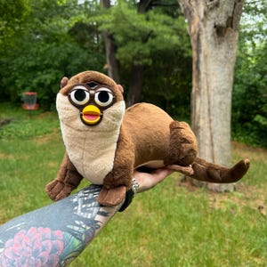 OTTER Furby-Inspired Oddbody | OOAK Collectible Plushie| BoneBurrow